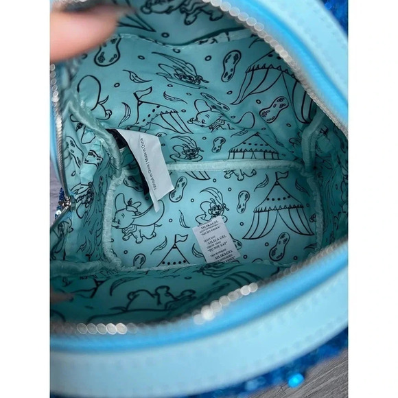 NWT COLLECTION LOUNGE EXCLUSIVE LF DUMBO SEQUIN BACKPACK! - Picture 8 of 9